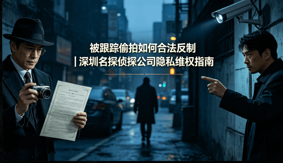 深圳名探侦探公司-被跟踪偷拍合法反制隐私维权指南配图