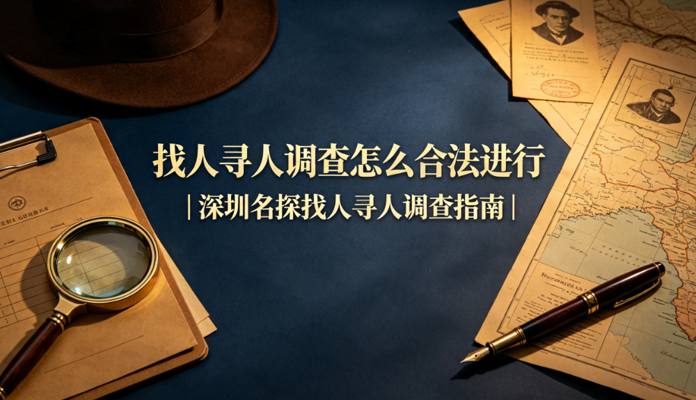深圳名探找人寻人调查-合法寻人寻踪指南配图