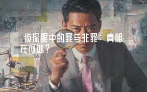 侦探眼中的罪与非罪：真相在何处？